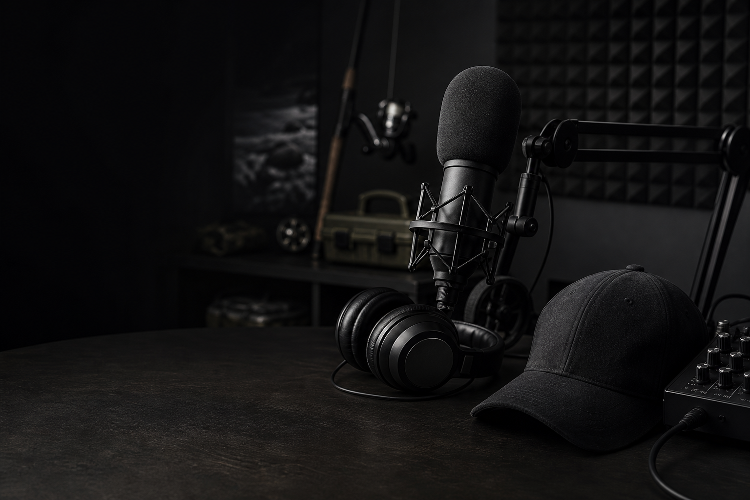 Podcast Studio mit Xumasi Ausrüstung